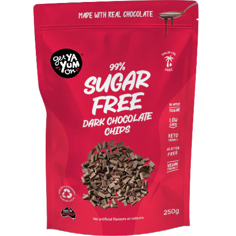 GetYaYumOn Sugar Free Dark Chocolate Chips