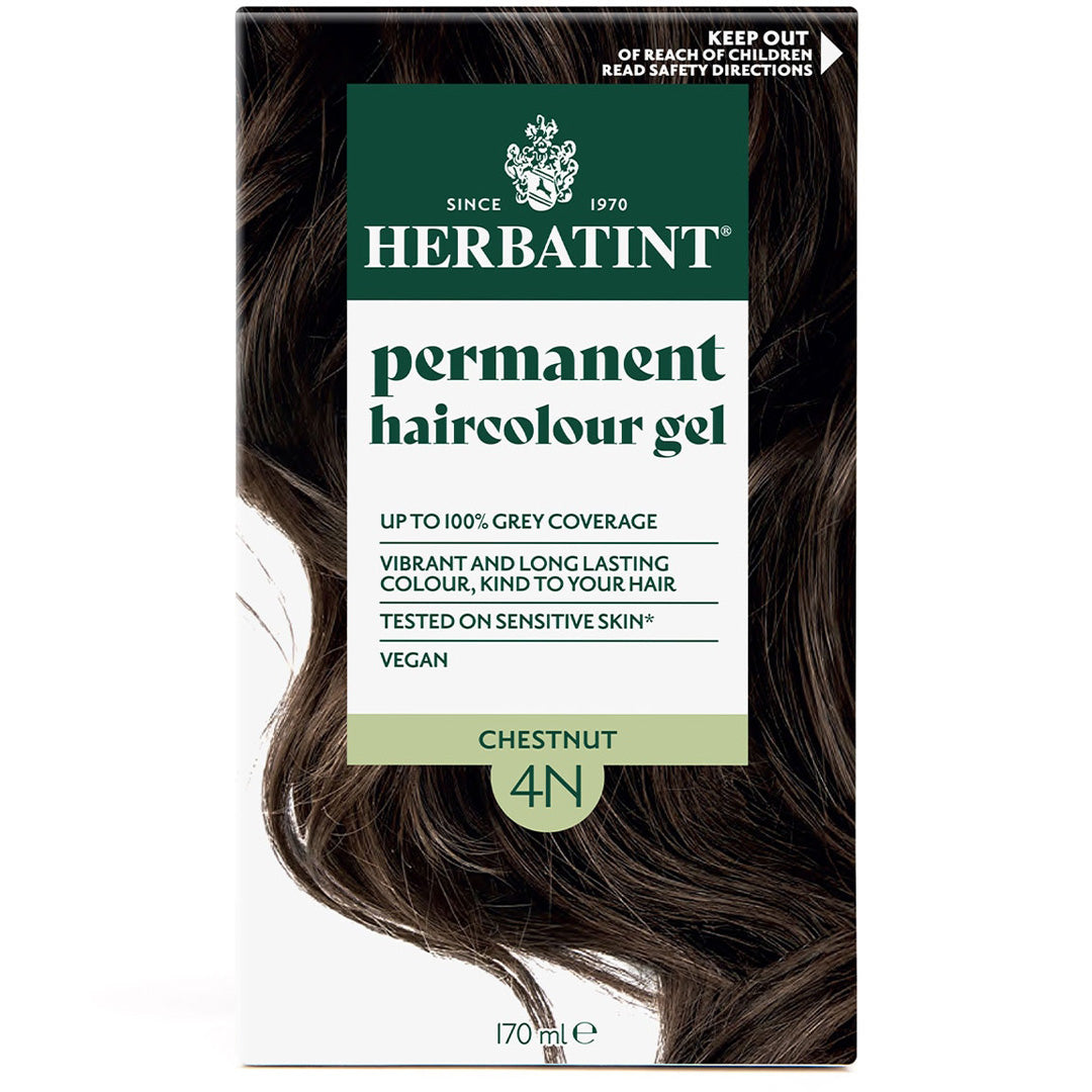Herbatint Permanent Hair Colour Gel Natural Tones - 4N (Chestnut)