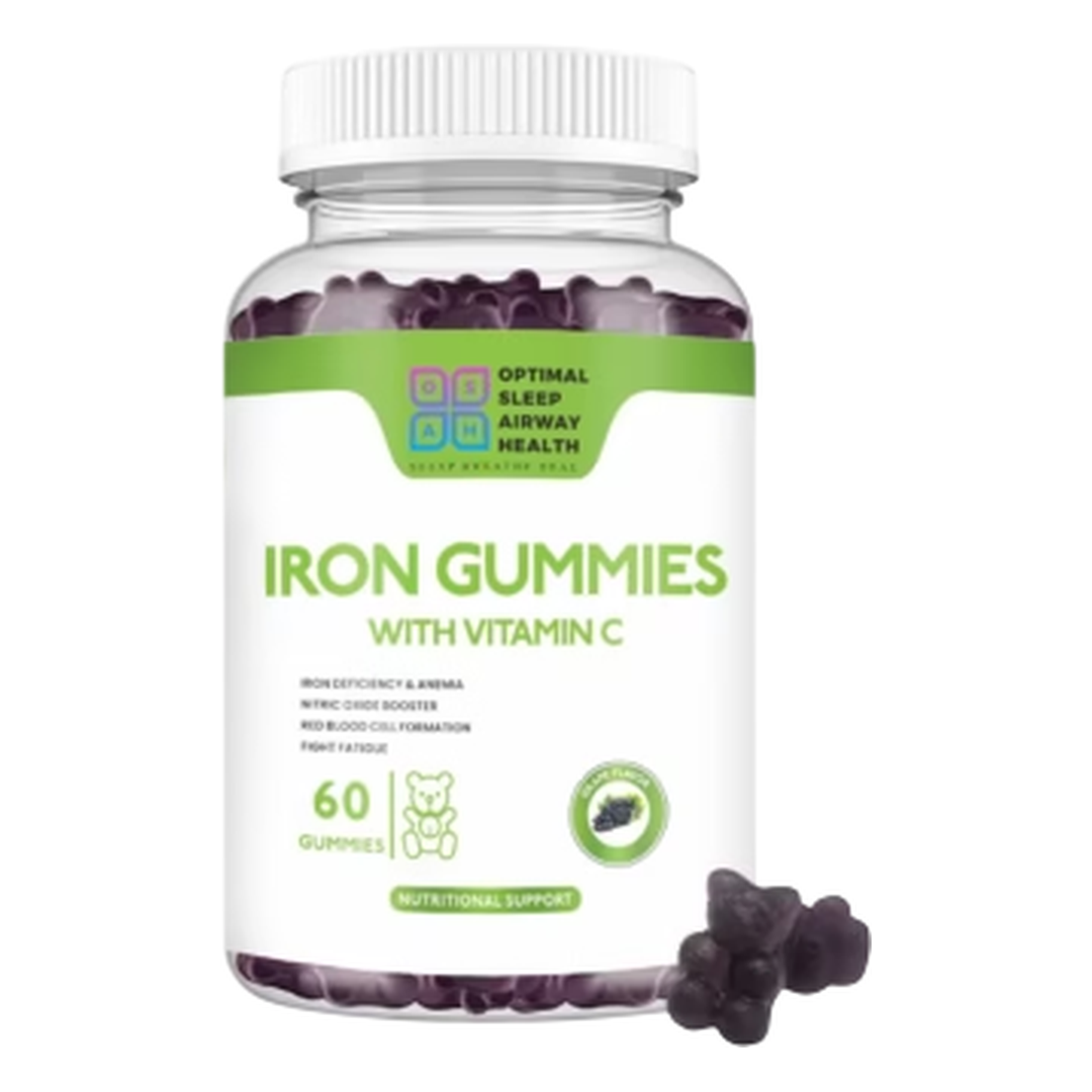 Optimal Sleep Airway Health Iron Gummies With Vitamin C