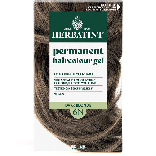 Herbatint Permanent Hair Colour Gel Natural Tones - 6N (Dark Blonde)