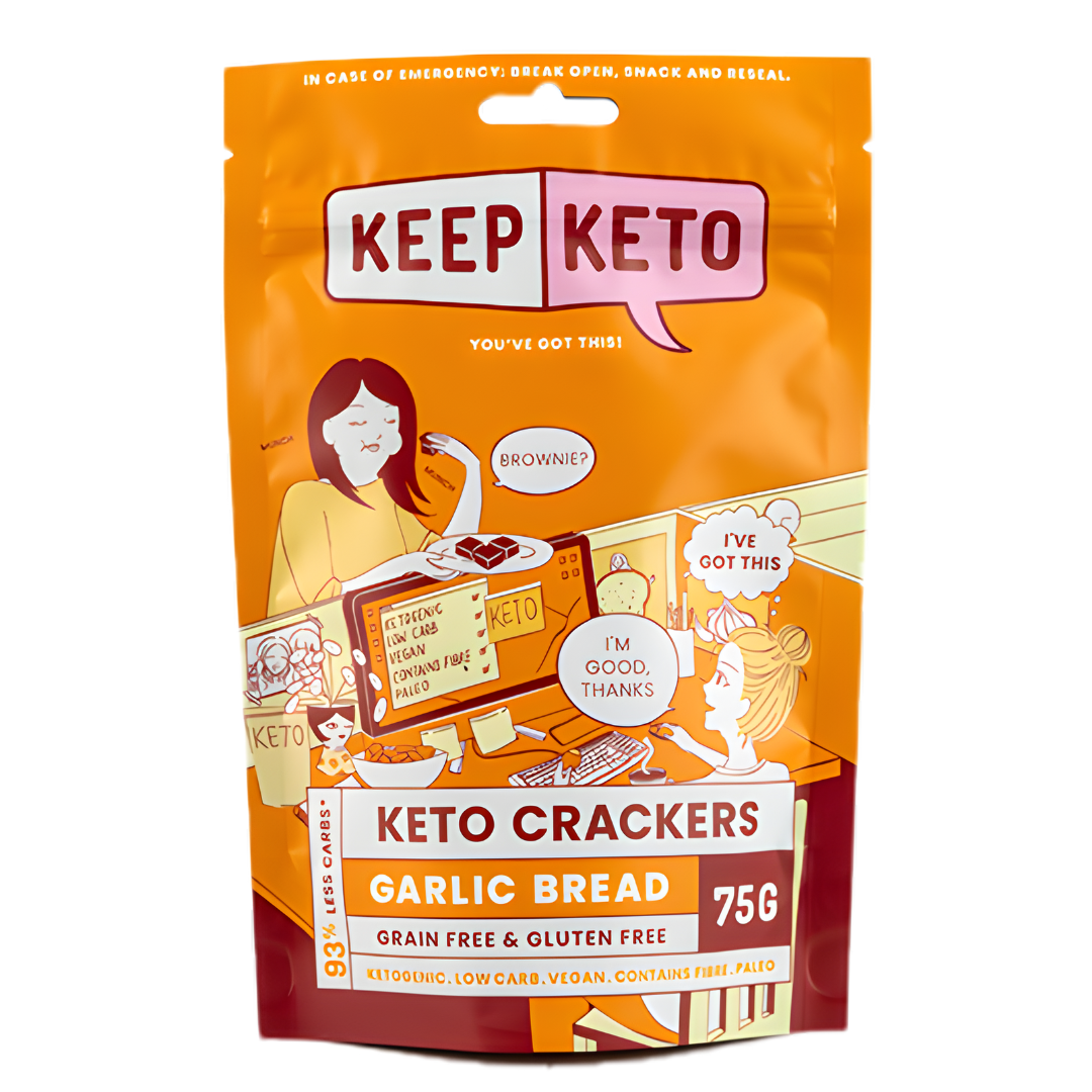 Keep Keto - Keto Crackers 75g