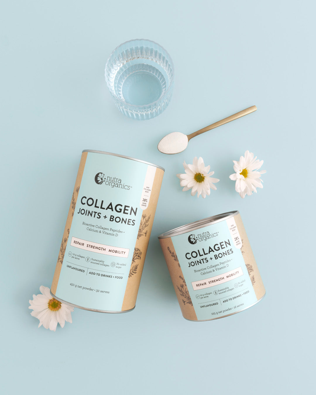 Nutra Organics Collagen Joints + Bones