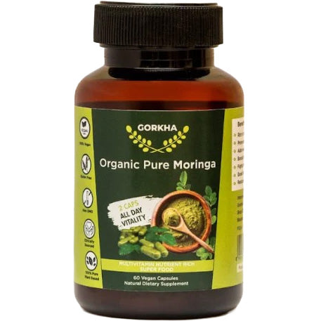 Gorkha Organic Pure Moringa Capsules