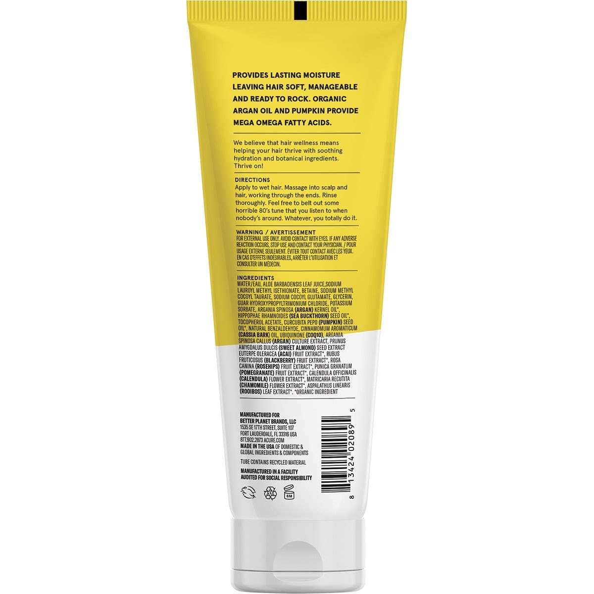 Acure Ultra Hydrating Shampoo