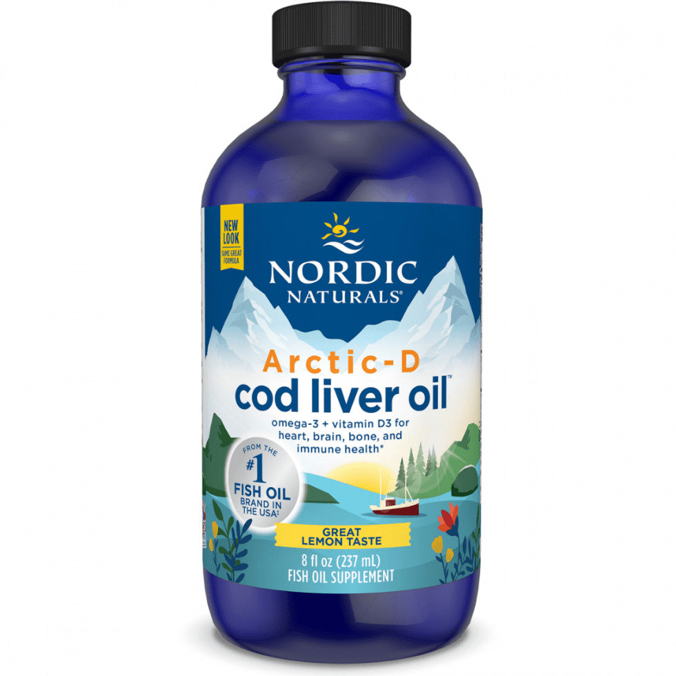 Nordic Naturals Arctic-D Cod Liver Oil Liquid