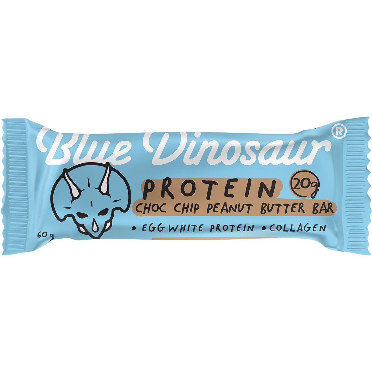 Blue Dinosaur Protein Bar