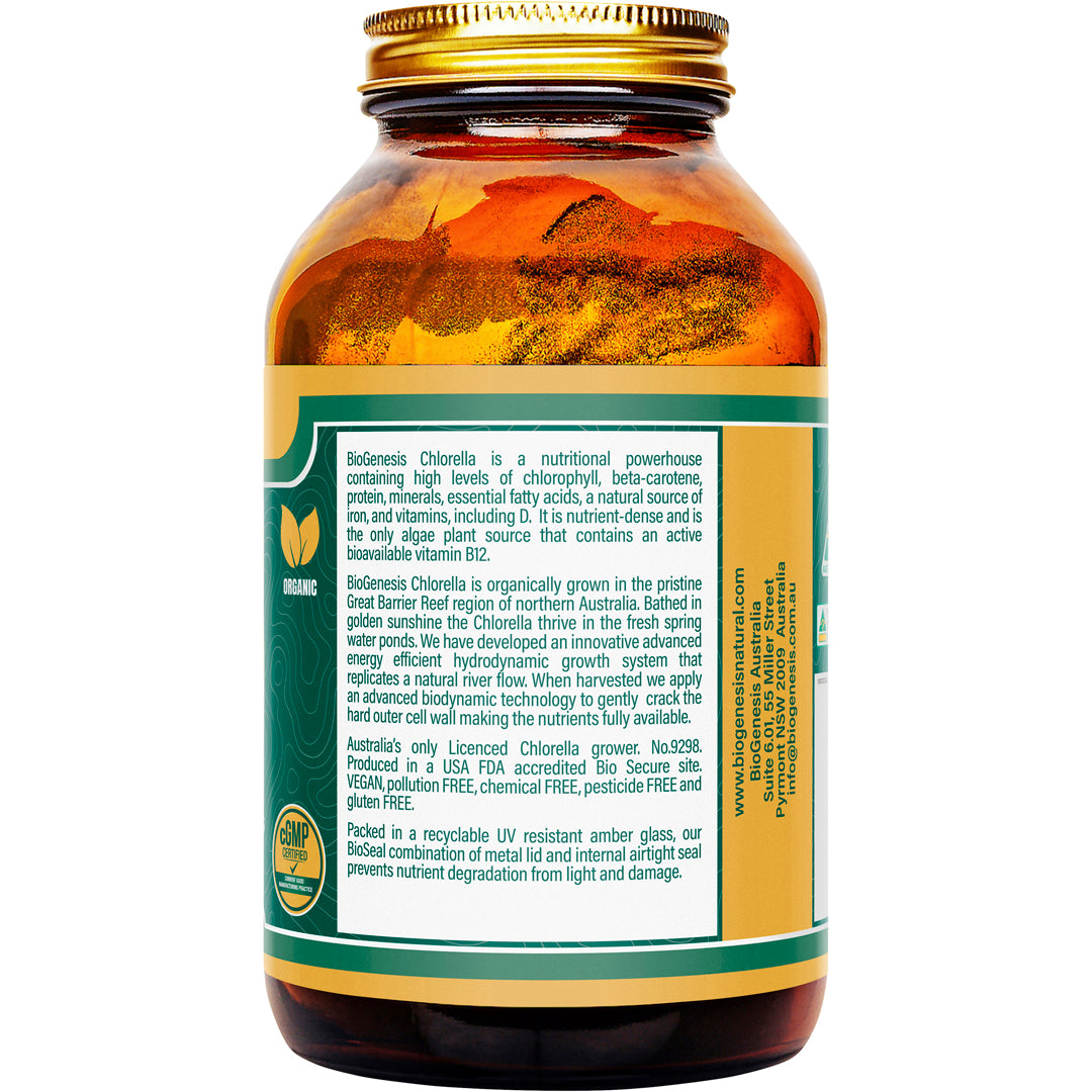 BioGenesis Australian Organic Chlorella Powder