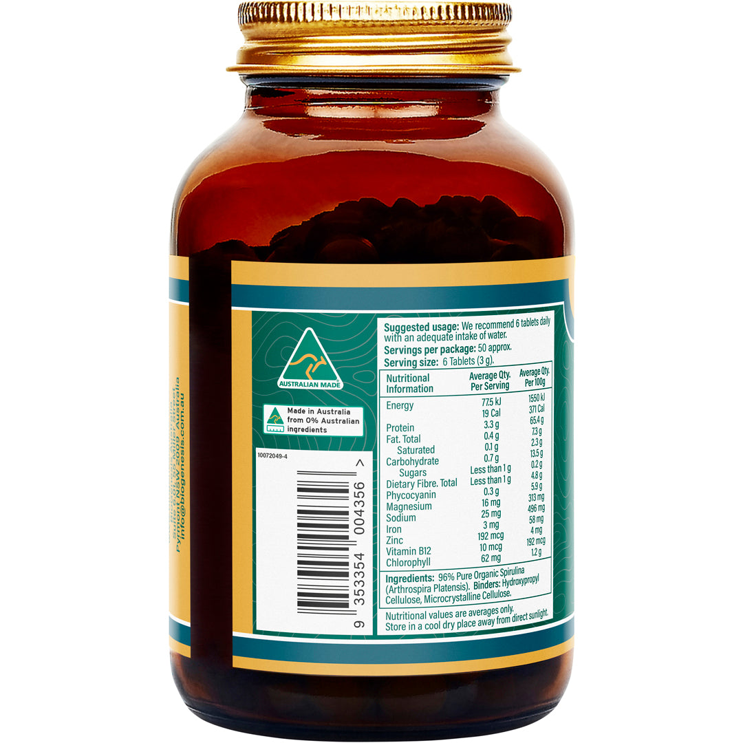 BioGenesis Organic Spirulina Tablets