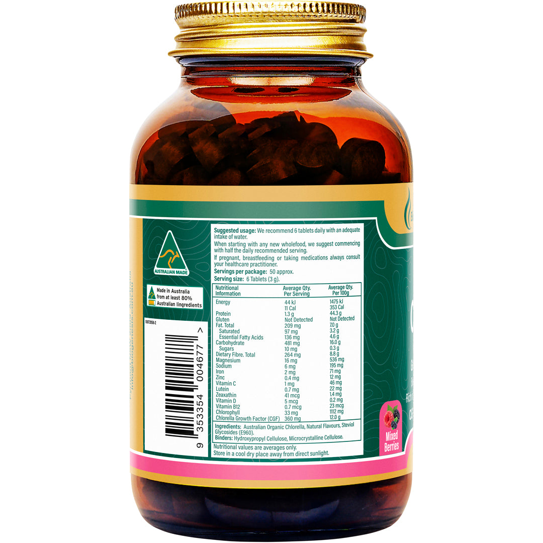 BioGenesis Australian Organic Chlorella Tablets