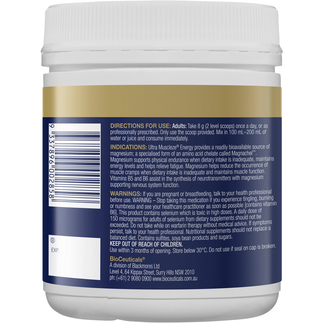 BioCeuticals Ultra Muscleze Energy