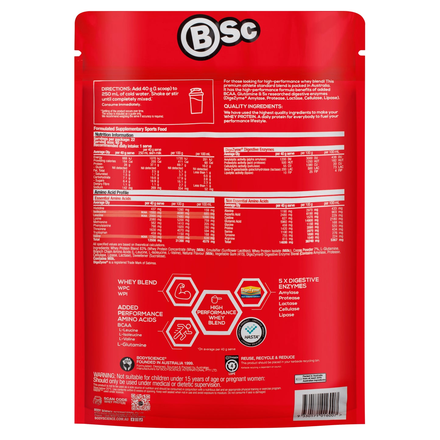 Body Science Whey Protein