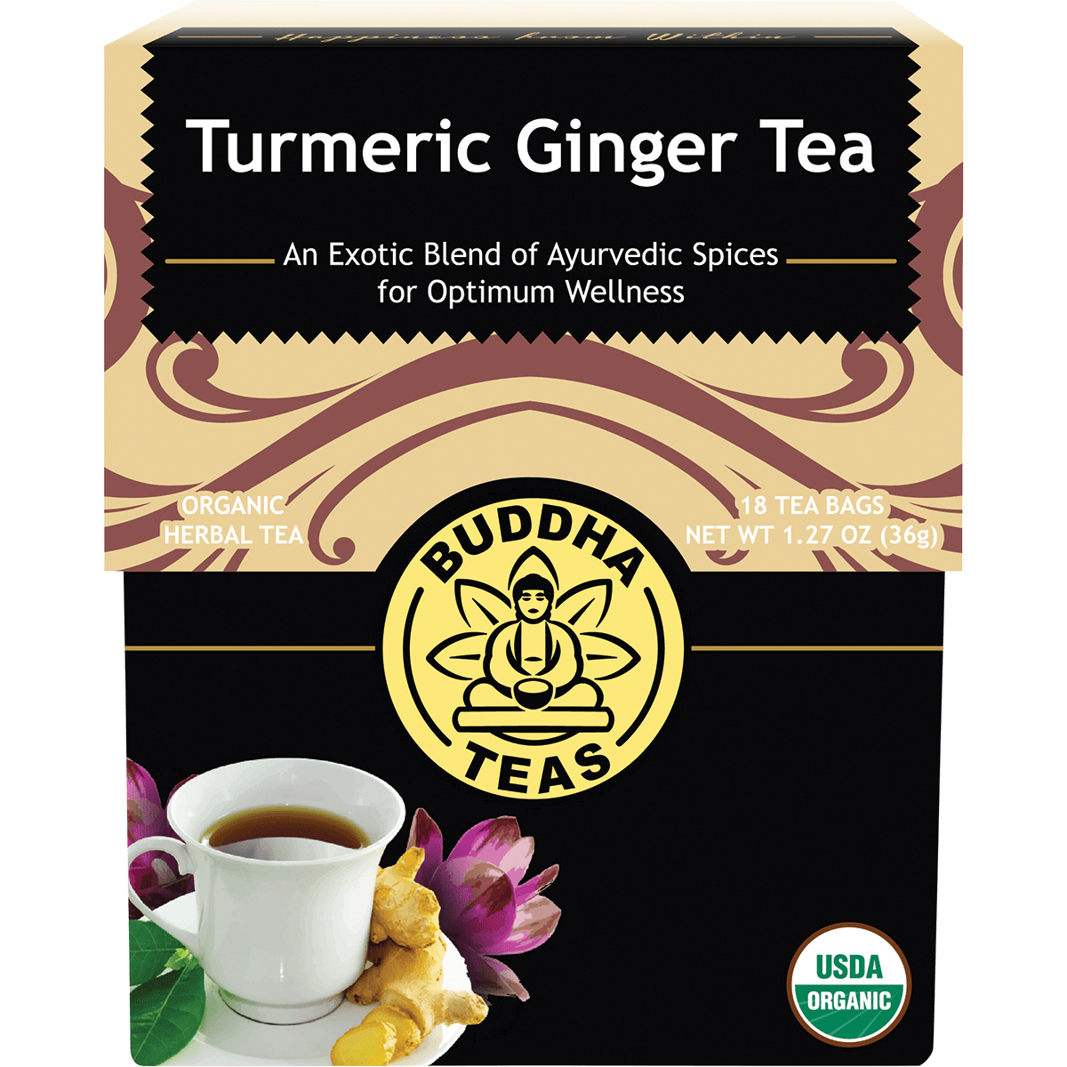 Buddha Tea Turmeric Ginger Tea