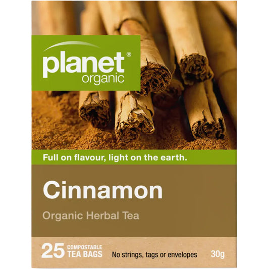 Planet Organic Cinnamon Organic Herbal Tea