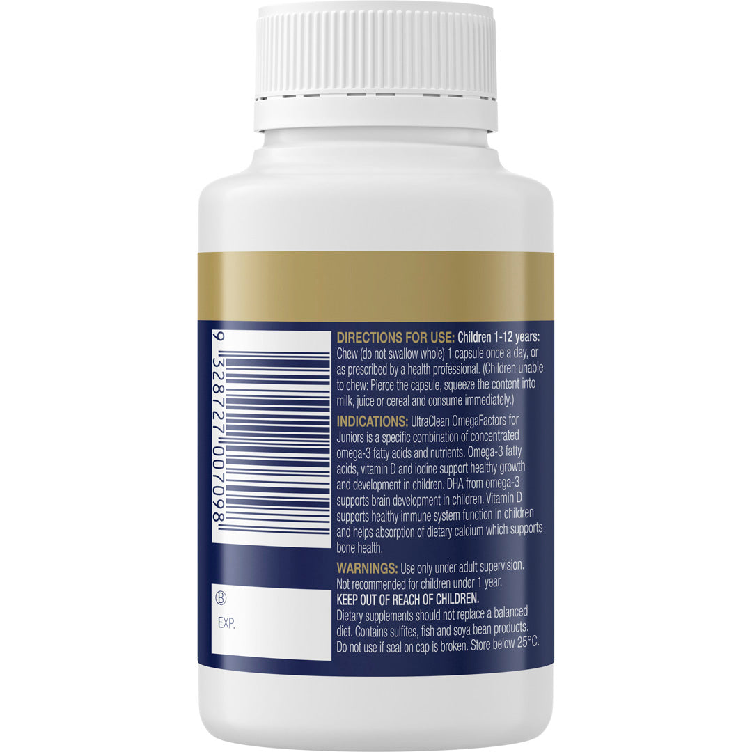 BioCeuticals UltraClean OmegaFactors for Juniors