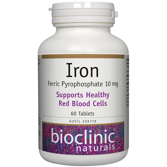 Bioclinic Naturals Iron 10 mg