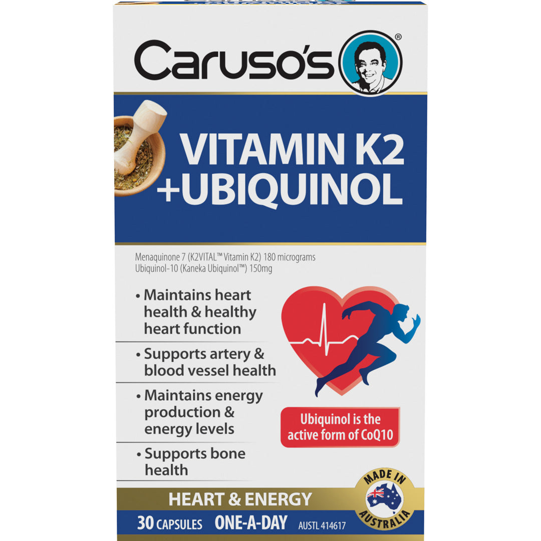 Caruso's Vitamin K2 + Ubiquinol