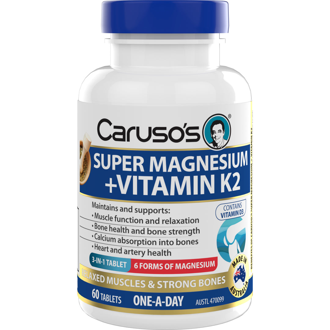 Caruso's Super Magnesium + Vitamin K2