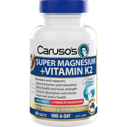 Caruso's Super Magnesium + Vitamin K2
