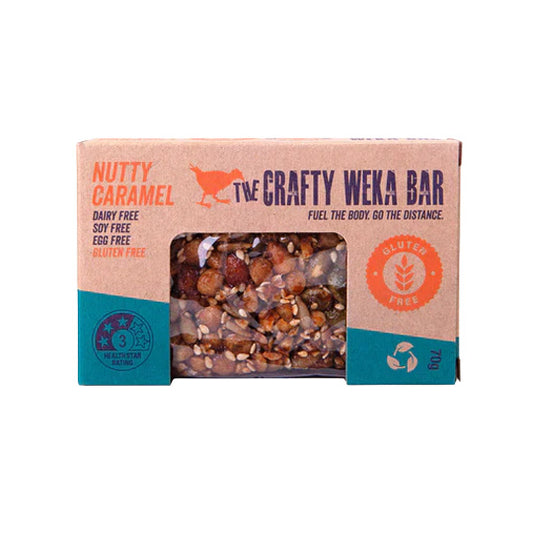 The Crafty Weka Bite Nutty Caramel Bar