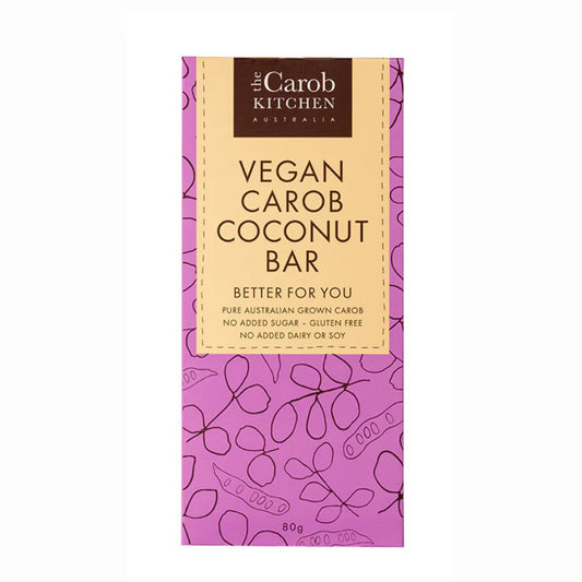 The Carob Kitchen Vegan Coconut Bar
