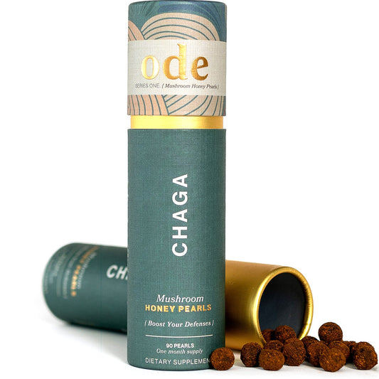 Ode Chaga Mushroom Honey Pearls