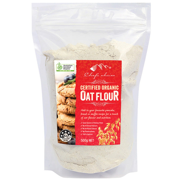 Chef's Choice Certified Organic Oat Flour