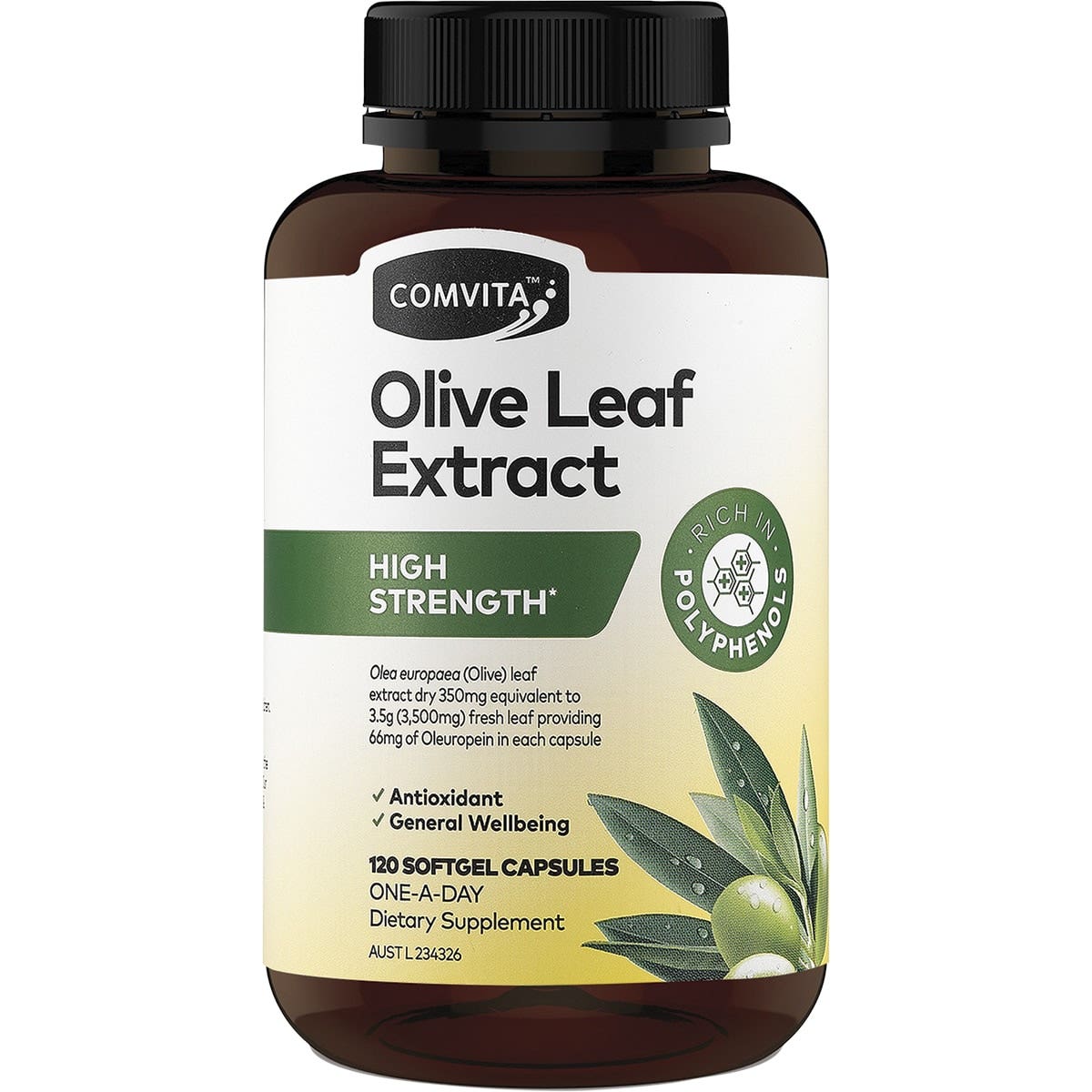 Comvita Olive Leaf Extract High Strength Capsules