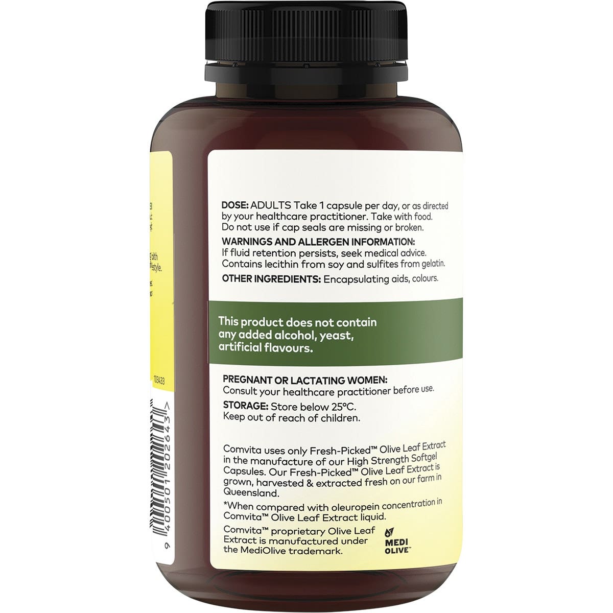 Comvita Olive Leaf Extract High Strength Capsules