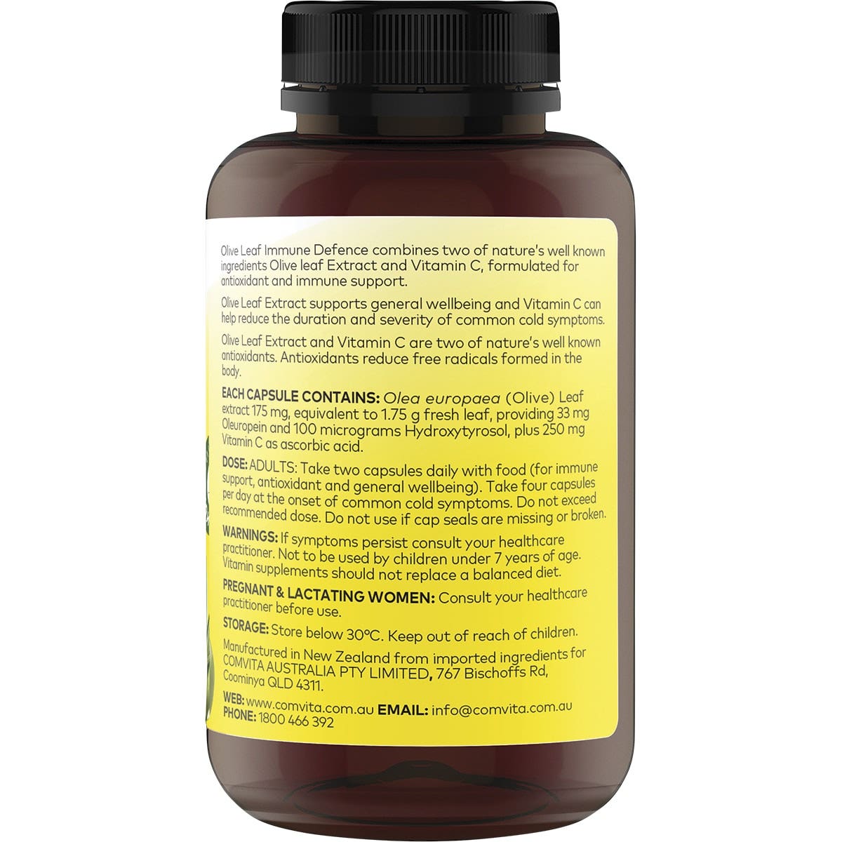 Comvita Olive Leaf Immune Defence Capsules