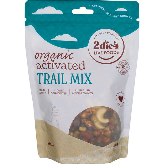 2Die4 Live Foods Activated Organic Trail Mix