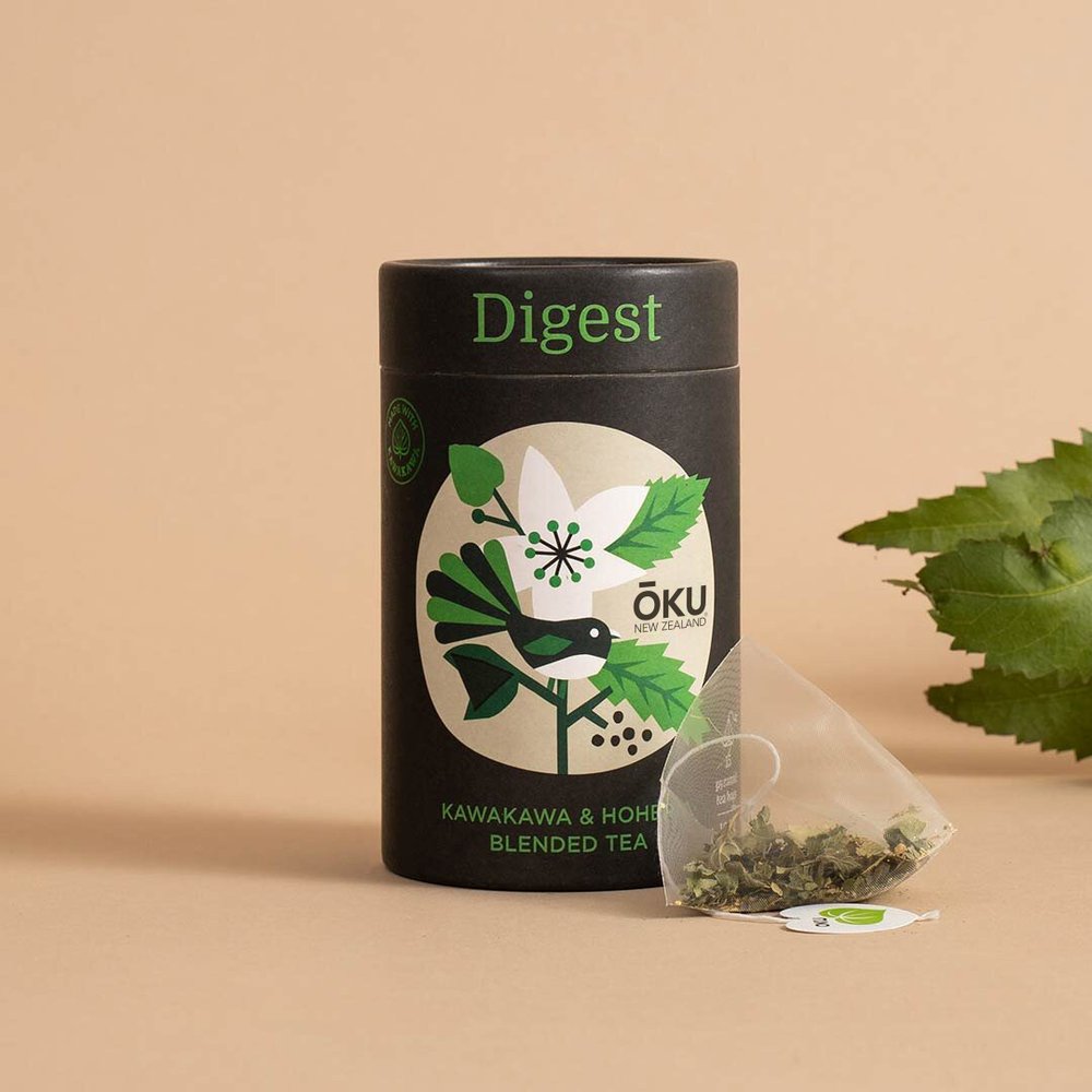 Oku Digest Kawakawa & Peppermint Blended Tea