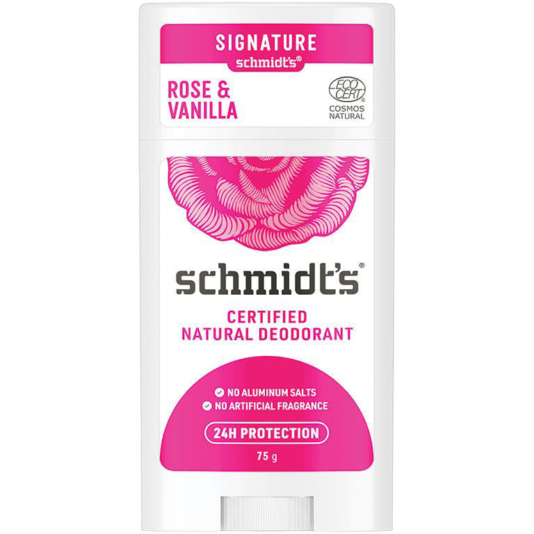 Schmidt's Rose + Vanilla Deodorant