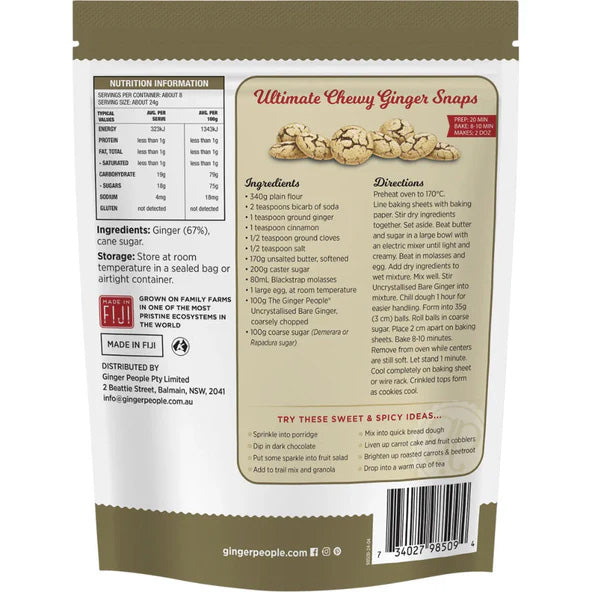 The Ginger People Crystallised Ginger