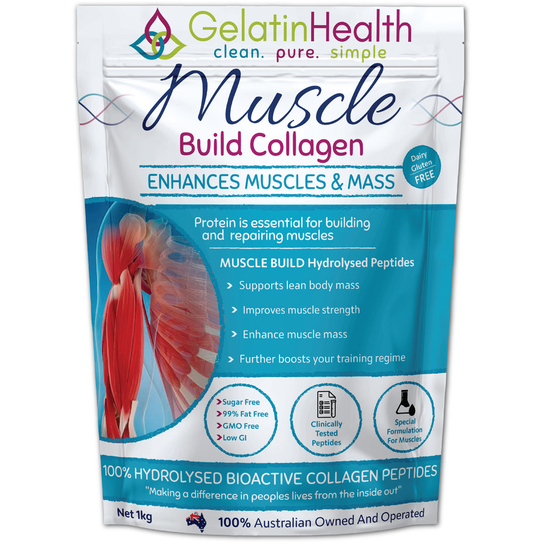 Gelatin Health Muscle Build Collagen