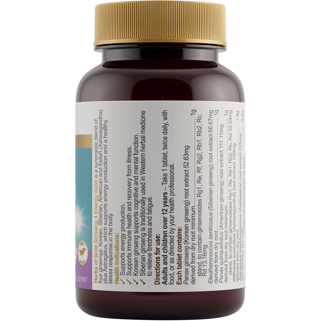 Herbs of Gold Ginseng 4 Energy Gold