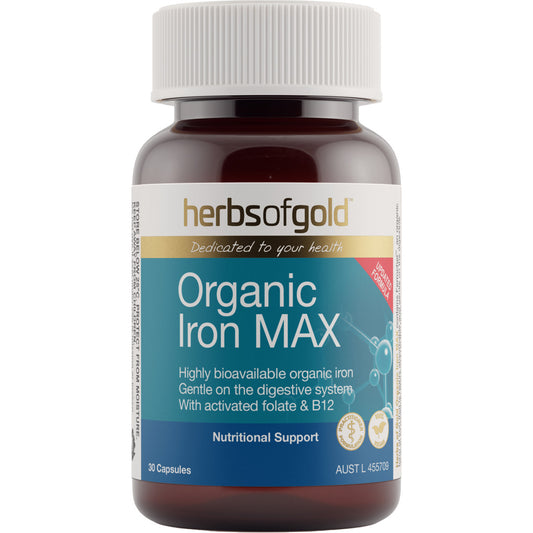 Herbs of Gold Organic Iron MAX