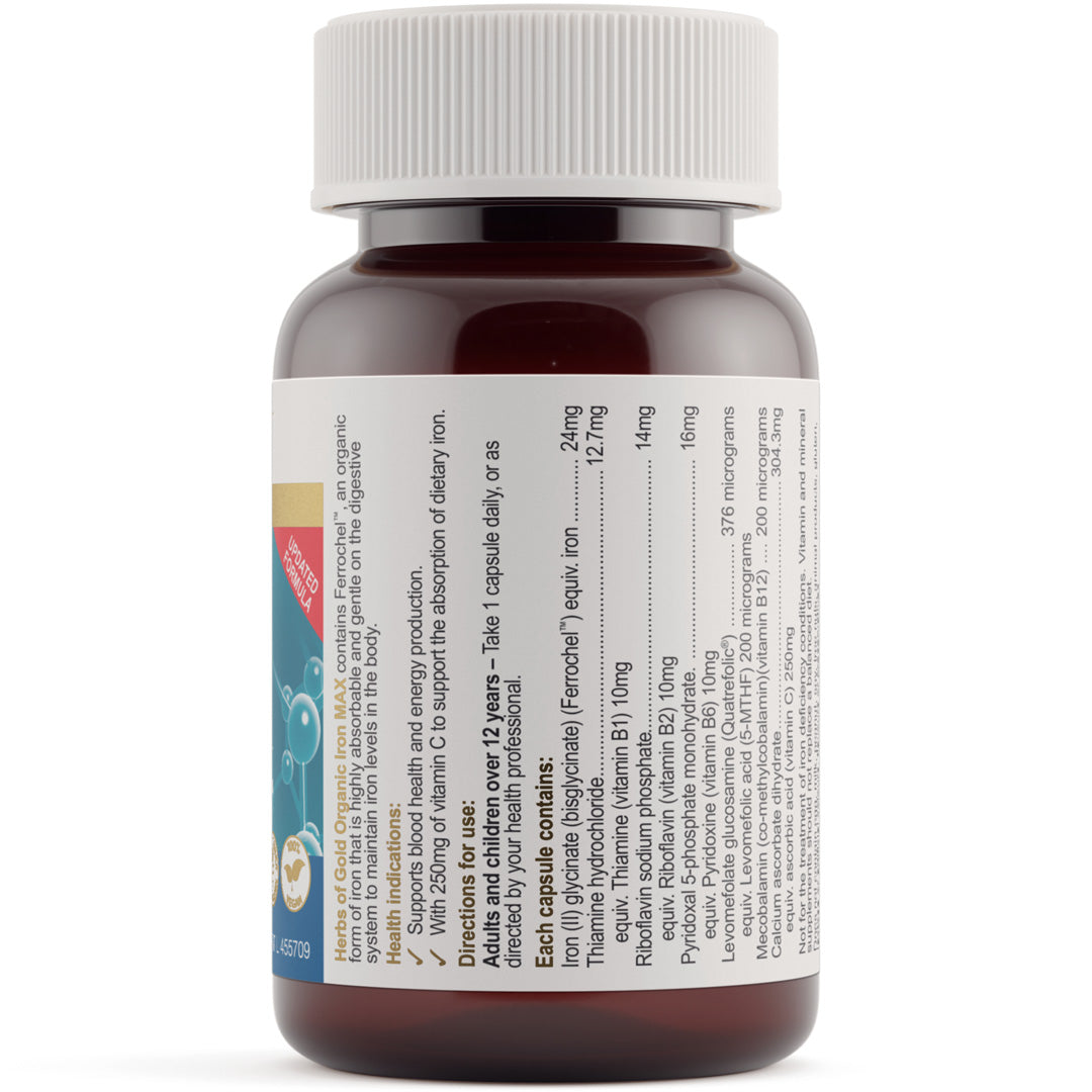 Herbs of Gold Organic Iron MAX