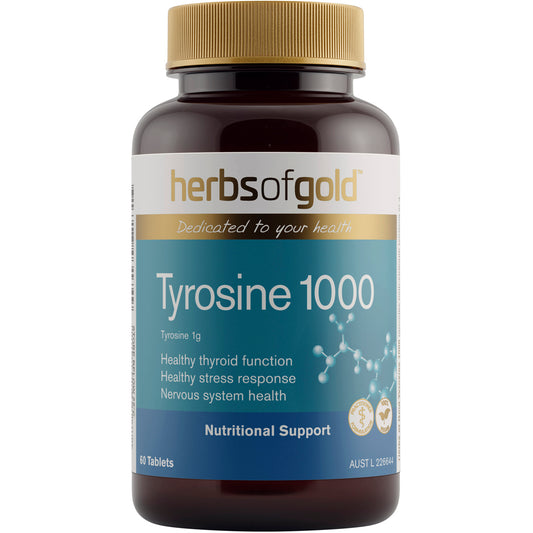Herbs of Gold Tyrosine 1000