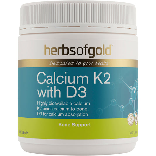 Herbs of Gold Calcium K2 with D3