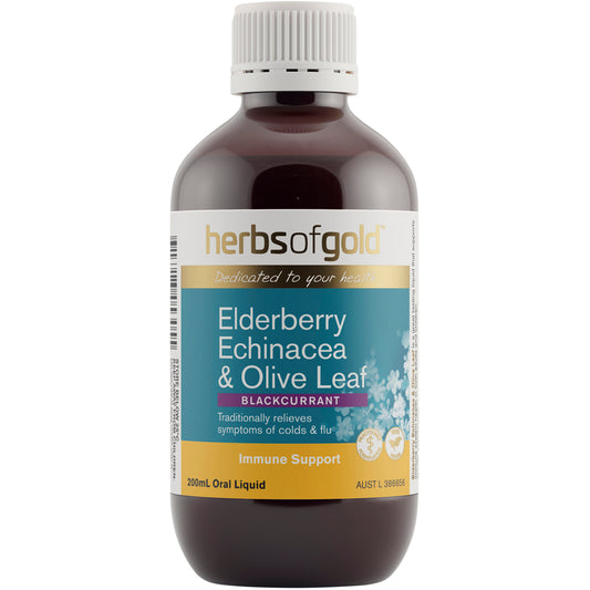 Herbs of Gold Elderberry Echinacea & Olive Leaf
