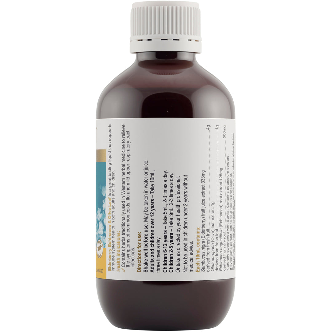 Herbs of Gold Elderberry Echinacea & Olive Leaf