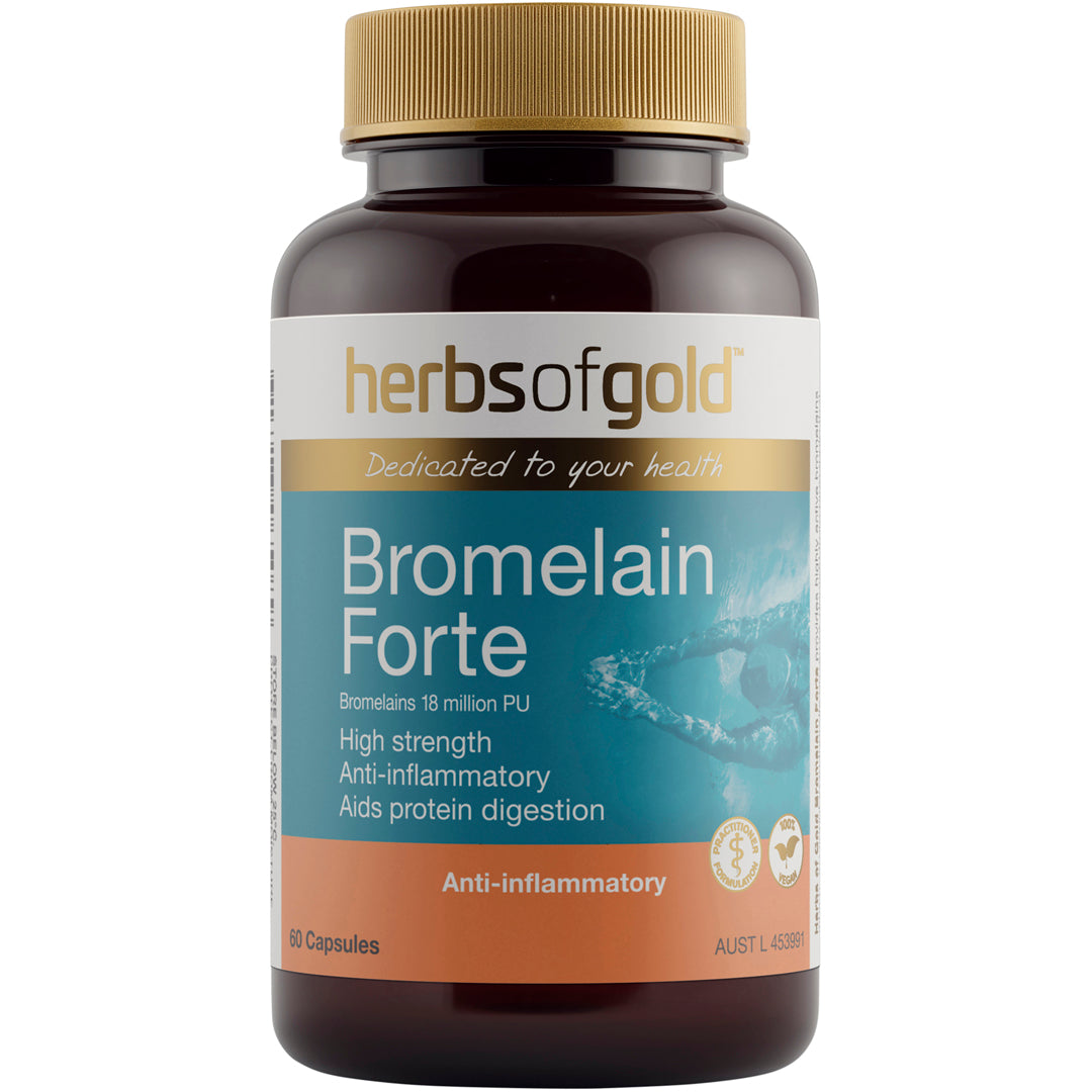 Herbs of Gold Bromelain Forte