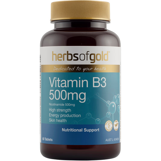 Herbs of Gold Vitamin B3 500mg