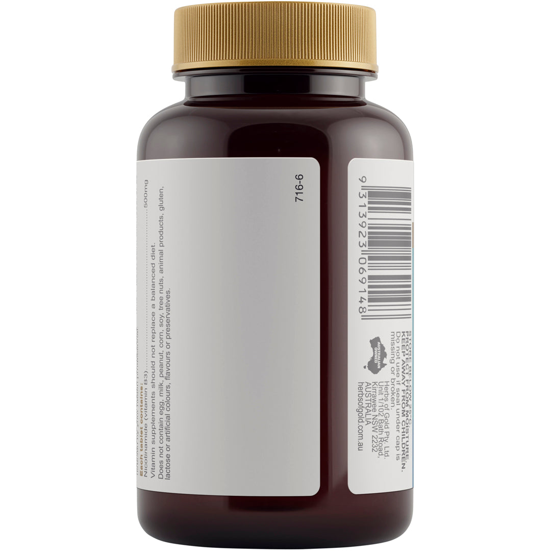 Herbs of Gold Vitamin B3 500mg