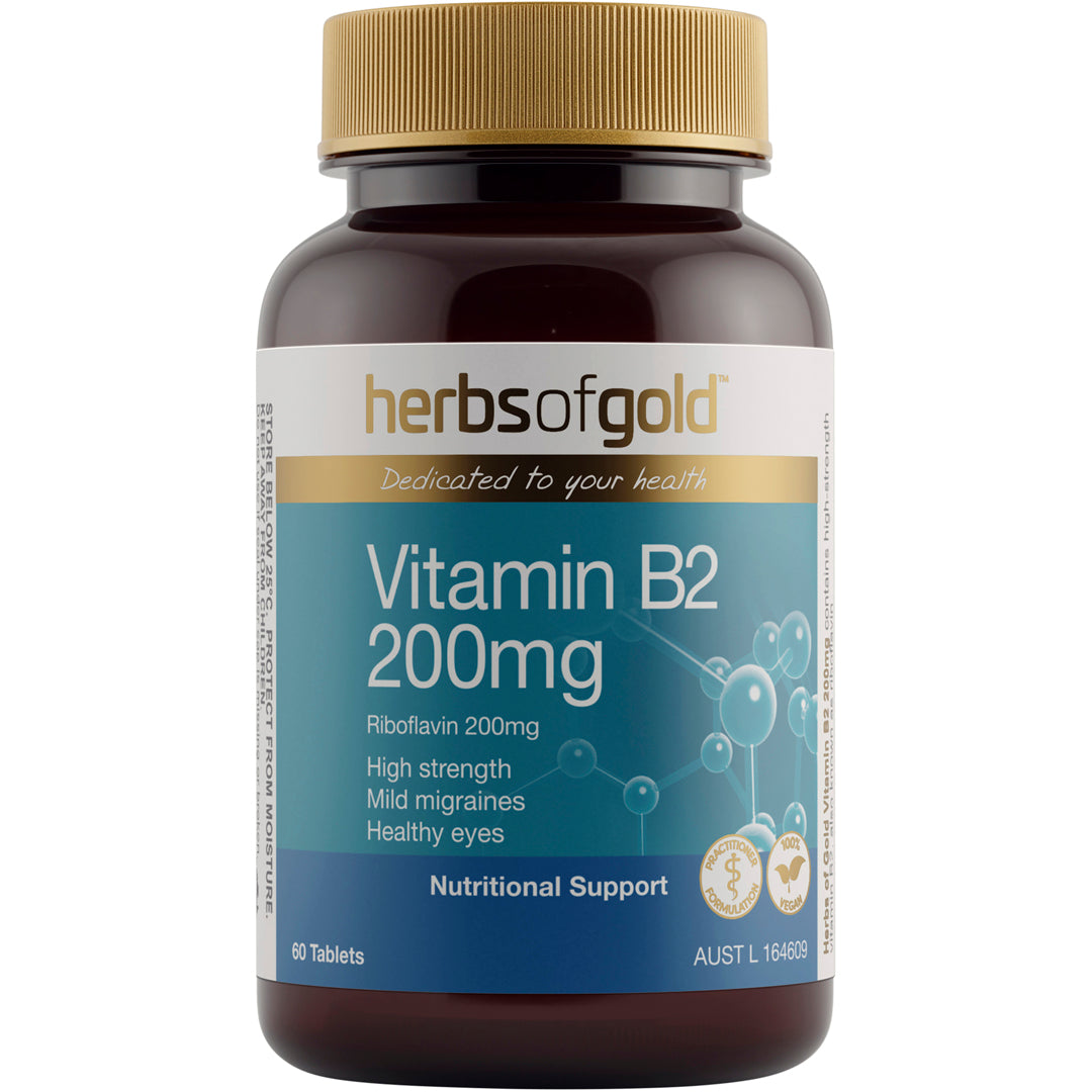 Herbs of Gold Vitamin B2 200mg