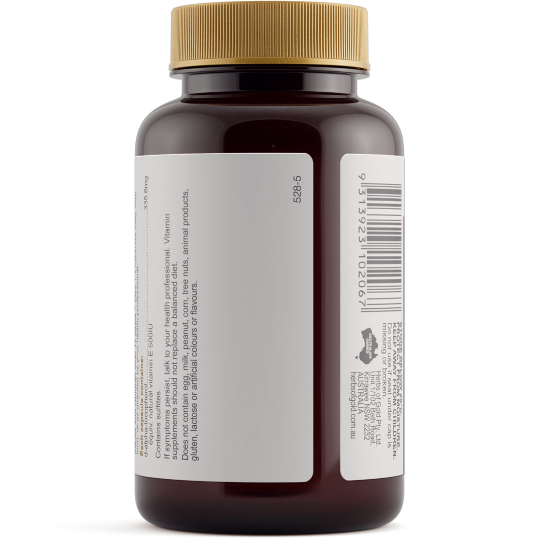 Herbs of Gold Natural Vitamin E 500 IU