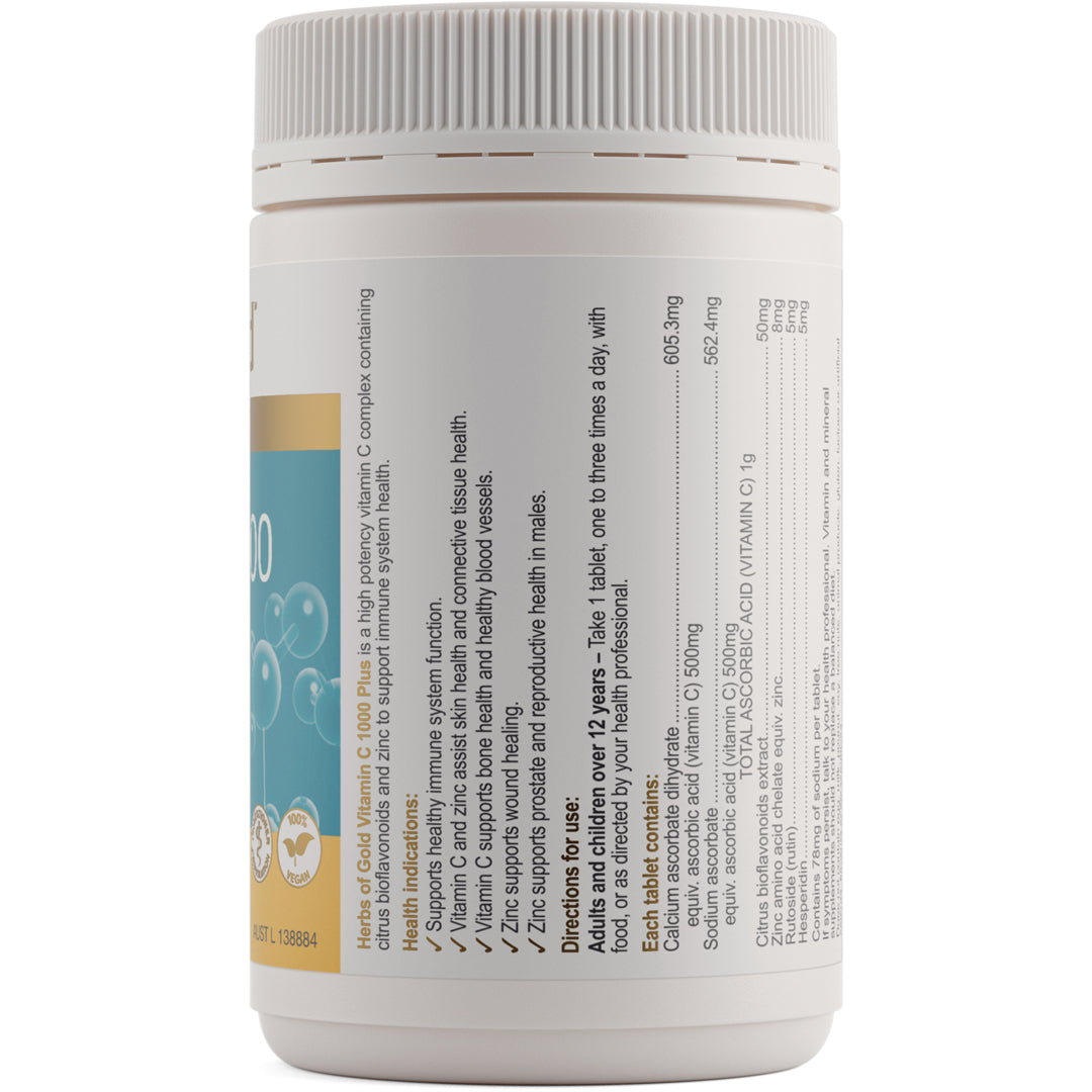 Herbs of Gold Vitamin C 1000 Plus