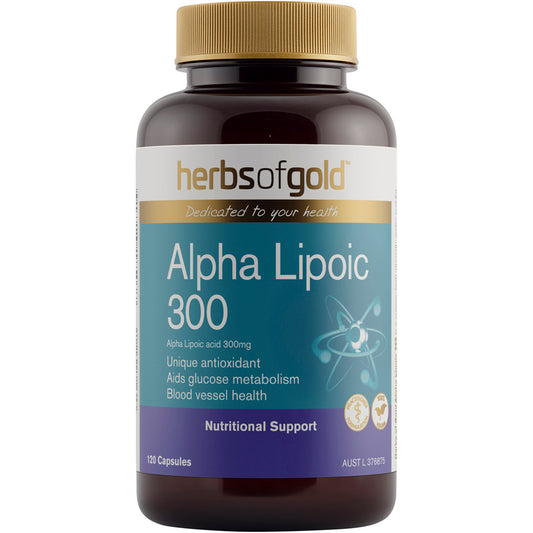 Herbs of Gold Alpha Lipoic 300