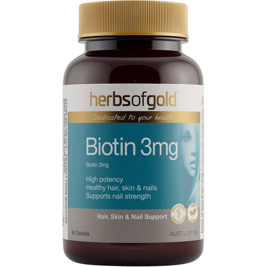 Herbs of Gold Biotin 3mg
