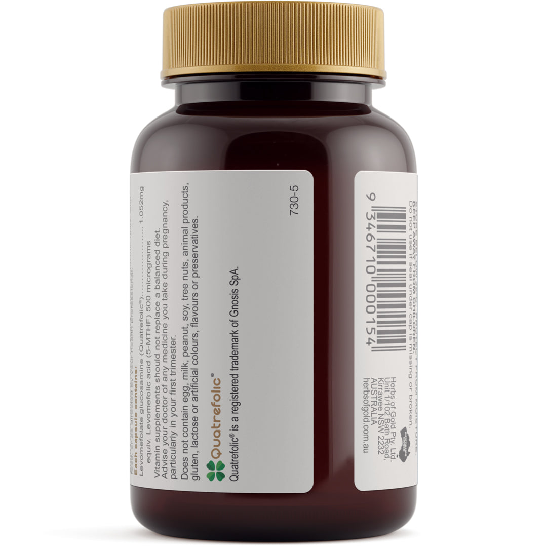 Herbs of Gold Activated Folate 500